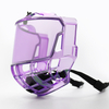 Lightweight Revo Purple Ice Hockey Cage with Anti-Fog Lens