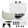 Youth Full Face Ice Hockey Cage with Interchangeable Visor